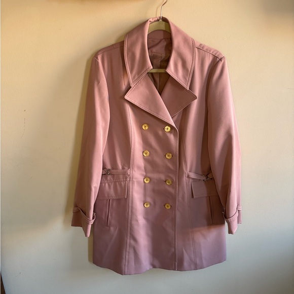 Vintage Dusty Pink Overcoat - Picture 1 of 6